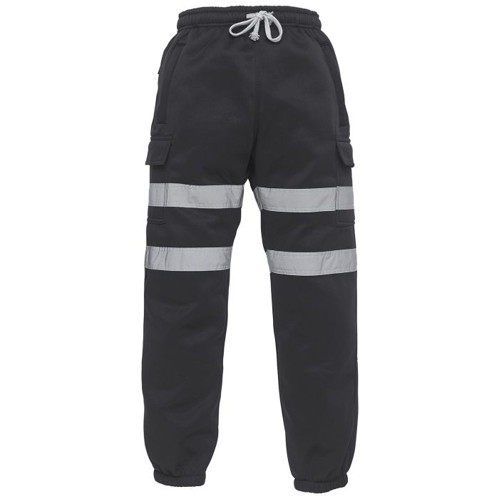 Hi-vis jogging pants (HV016T) - Black - S Hi-vis jogging pants (HV016T) - Black - S
