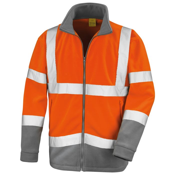 Safety microfleece - Orange - M Safety microfleece - Orange - M