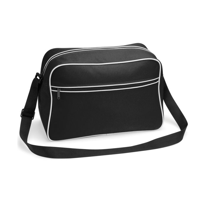 Retro shoulder bag - Black/White - One size Retro shoulder bag - Black/White - One size