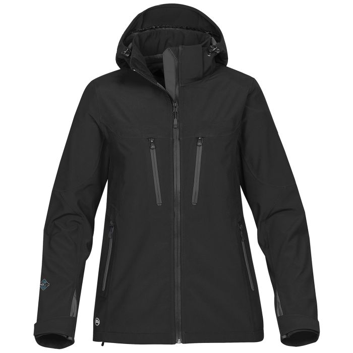 Women's Patrol technical softshell jacket - Black/Carbon - S Women's Patrol technical softshell jacket - Black/Carbon - S