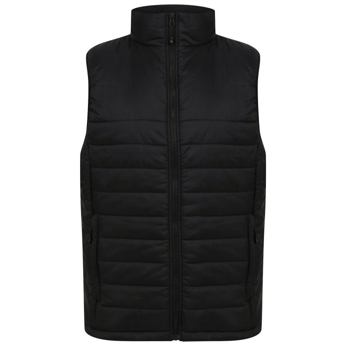 Unisex padded gilet - Black - XS Unisex padded gilet - Black - XS