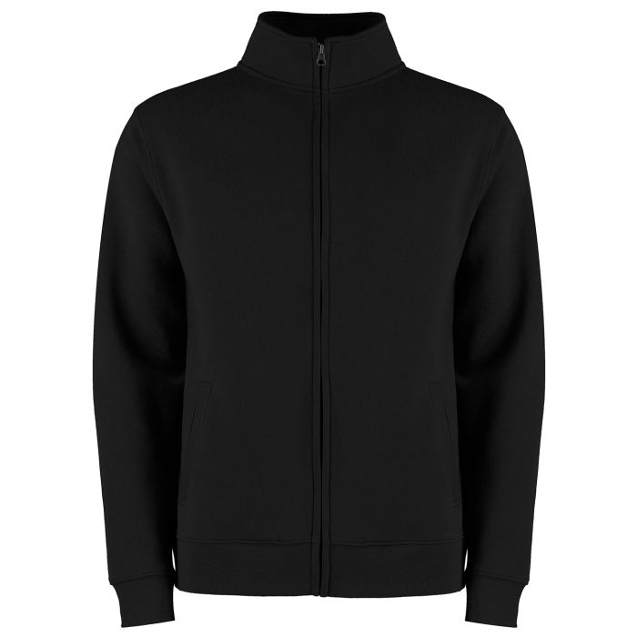 Regular fit zipped sweatshirt - Black - XS Regular fit zipped sweatshirt - Black - XS