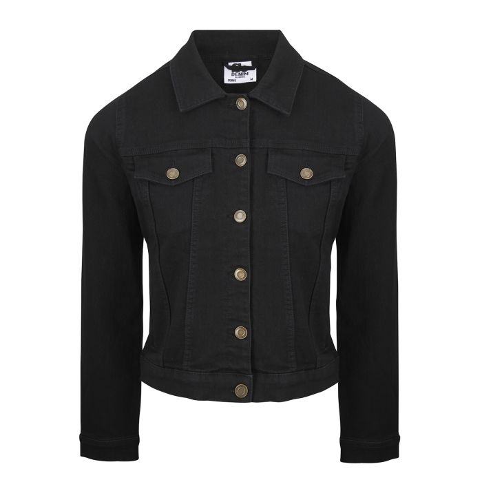Women's Olivia denim jacket - Black - XS Women's Olivia denim jacket - Black - XS