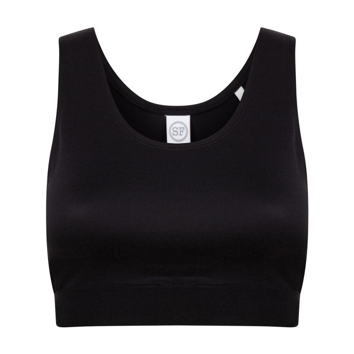 Kids fashion crop top - Black/Black - 5/6 Years Kids fashion crop top - Black/Black - 5/6 Years
