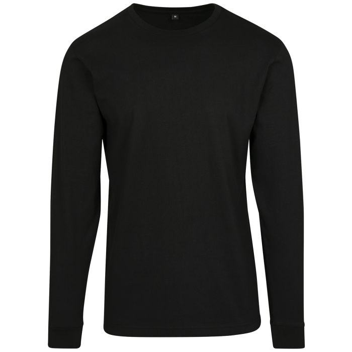 Long sleeve with cuff rib - Black - XS Long sleeve with cuff rib - Black - XS