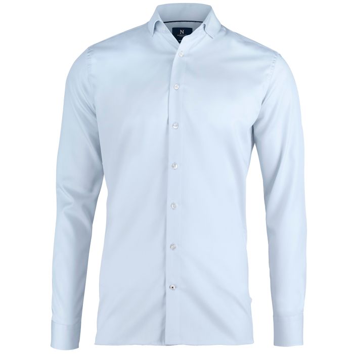 Portland slim fit – super non-iron business shirt - Light Blue - S Portland slim fit – super non-iron business shirt - Light Blue - S