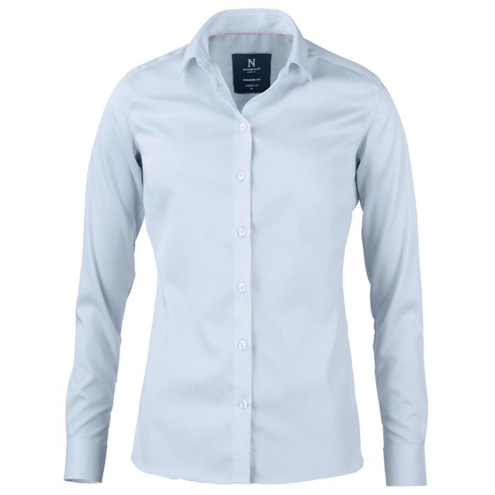 Women’s Portland – super non-iron business shirt - Light Blue - XS Women’s Portland – super non-iron business shirt - Light Blue - XS