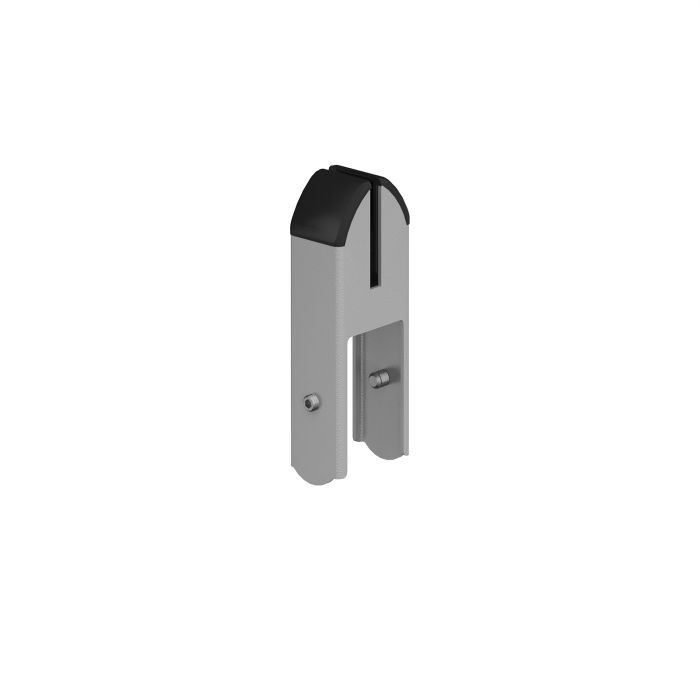 Desktop acrylic screen topper bracket-Silver Desktop acrylic screen topper bracket-Silver