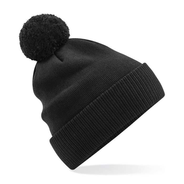 Organic cotton Snowstar® beanie - Black - One size Organic cotton Snowstar® beanie - Black - One size