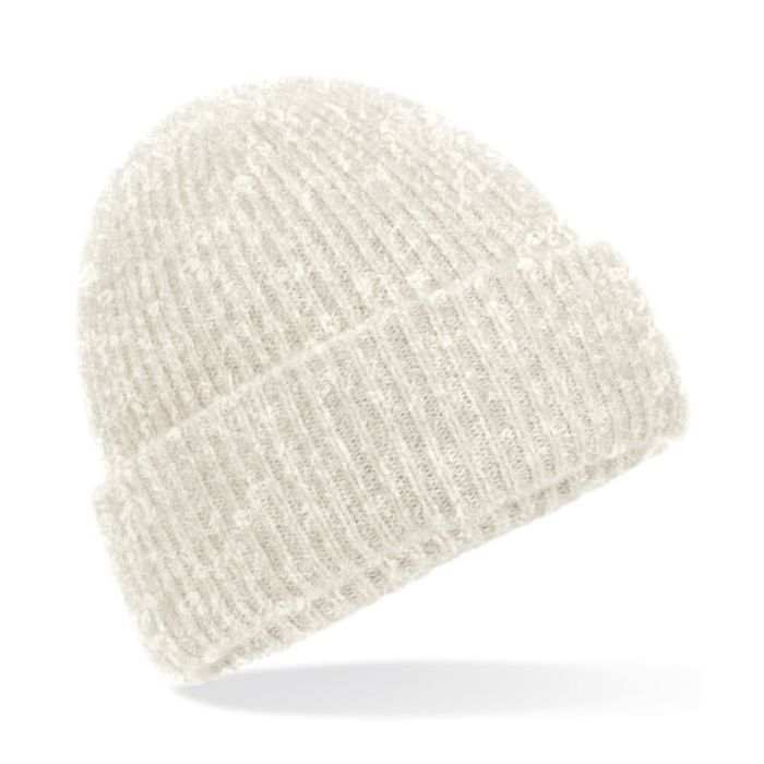 Cosy ribbed beanie - Almond Marl - One size Cosy ribbed beanie - Almond Marl - One size