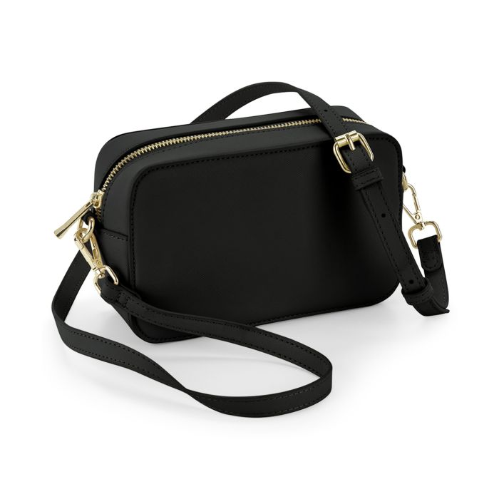 Boutique structured cross body bag - Black - One size Boutique structured cross body bag - Black - One size