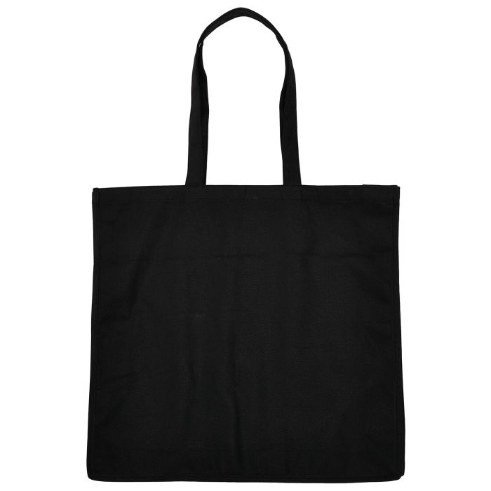 Oversized canvas tote bag - Black - One size Oversized canvas tote bag - Black - One size