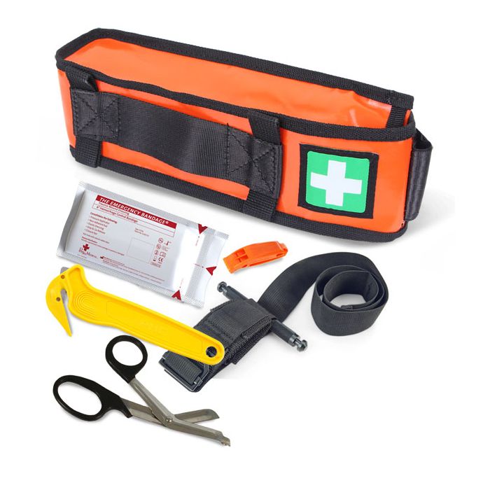 CRITICAL INJURY QUICK RELEASE KIT EMERGENCY SOF TOURNIQUET - Orange CRITICAL INJURY QUICK RELEASE KIT EMERGENCY SOF TOURNIQUET - Orange