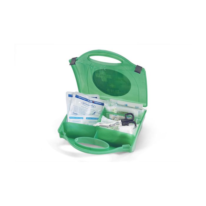TRAVEL BS8599-1 2019 - BS8599- 2 2016 FIRST AID KIT MEDIUM - Green TRAVEL BS8599-1 2019 - BS8599- 2 2016 FIRST AID KIT MEDIUM - Green