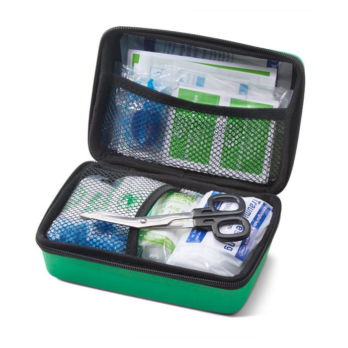 CLICK MEDICAL BS8599-2 MEDIUM TRAVEL KIT IN SMALL FEVA BAG - Green CLICK MEDICAL BS8599-2 MEDIUM TRAVEL KIT IN SMALL FEVA BAG - Green