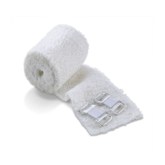 CLICK MEDICAL CREPE BANDAGE 5cm X 4.5m - White CLICK MEDICAL CREPE BANDAGE 5cm X 4.5m - White