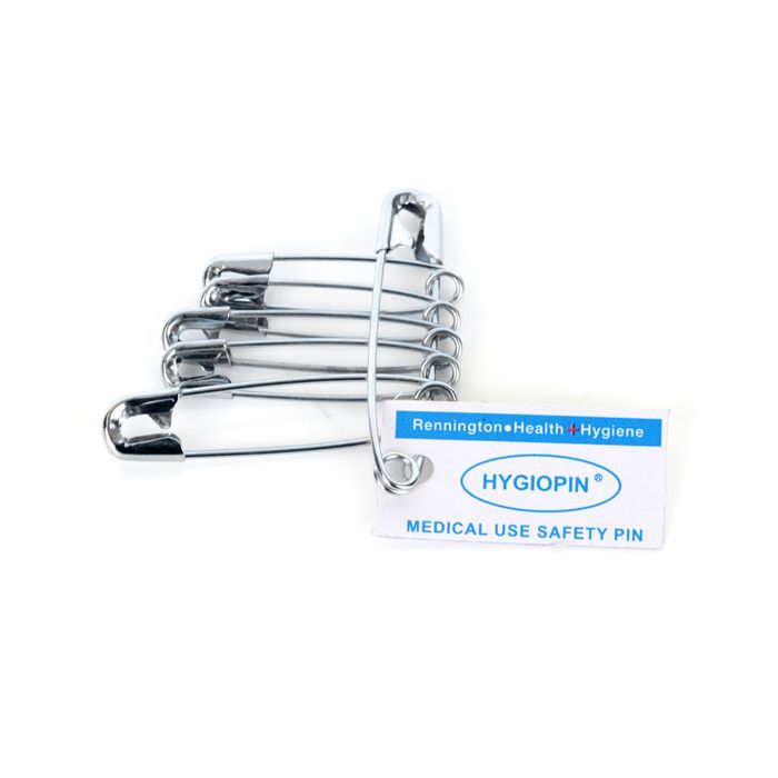 HYGIO PIN SAFETY PINS - Chrome HYGIO PIN SAFETY PINS - Chrome