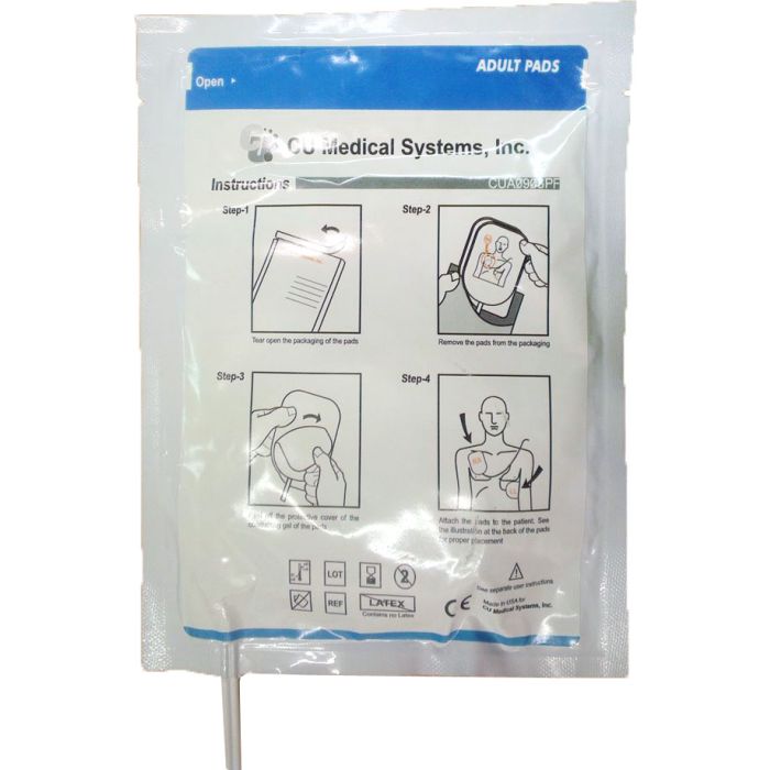 CLICK MEDICAL NF1200 ELECTRODE PADS ADULT (1 PR) - White CLICK MEDICAL NF1200 ELECTRODE PADS ADULT (1 PR) - White