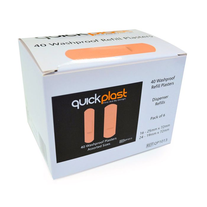 CLICK MEDICAL QUICKPLAST WATERPROOF PLASTERS - Flesh CLICK MEDICAL QUICKPLAST WATERPROOF PLASTERS - Flesh
