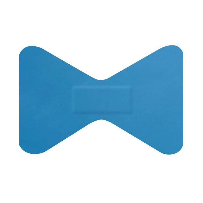 HYGIO PLAST BLUE DETECTABLE PLASTERS FINGERTIP - Blue HYGIO PLAST BLUE DETECTABLE PLASTERS FINGERTIP - Blue
