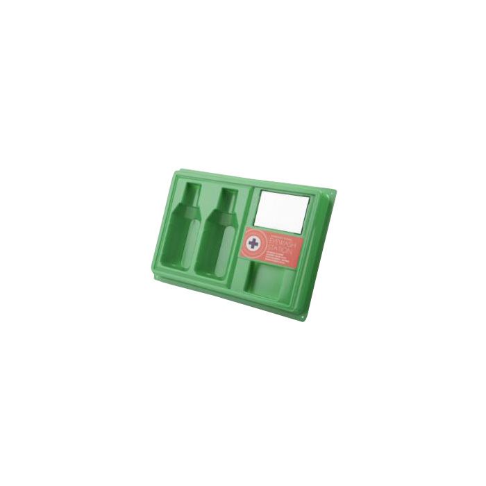 CLICK MEDICAL EMPTY EYEWASH STATION - Green CLICK MEDICAL EMPTY EYEWASH STATION - Green