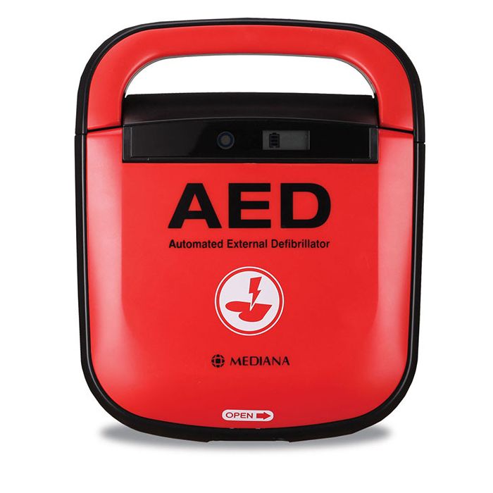 MEDIANA A15 HEART ON SEMI AUTO AED - Red MEDIANA A15 HEART ON SEMI AUTO AED - Red