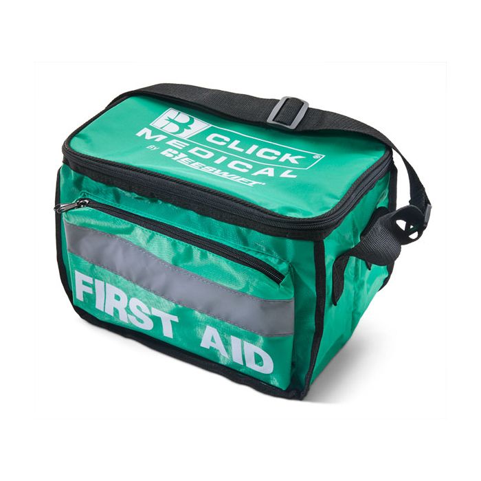 CLICK MEDICAL HEAVY DUTY FIRST AID BAG - Green CLICK MEDICAL HEAVY DUTY FIRST AID BAG - Green
