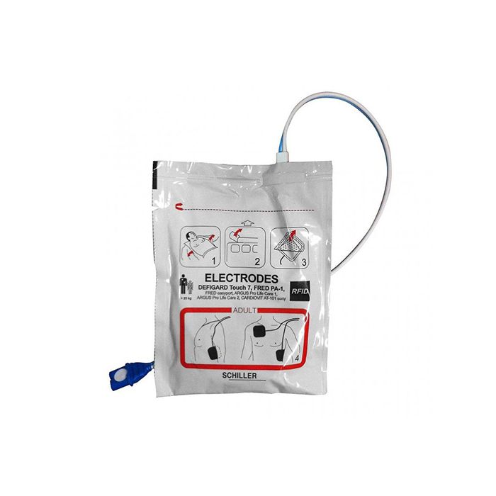 SCHILLER ADULT DEFIB PADS FRED PA-1 - White SCHILLER ADULT DEFIB PADS FRED PA-1 - White