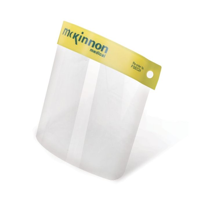 MCKINNON ECONOMY FACE SHIELD - Clear MCKINNON ECONOMY FACE SHIELD - Clear