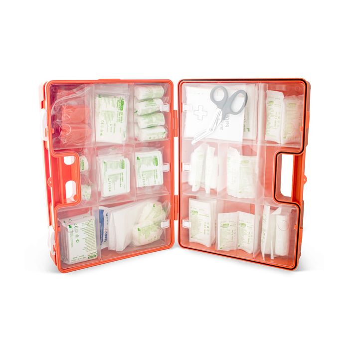 GERMAN FIRST AID KIT TO DIN STANDARD 13169 - Amber GERMAN FIRST AID KIT TO DIN STANDARD 13169 - Amber