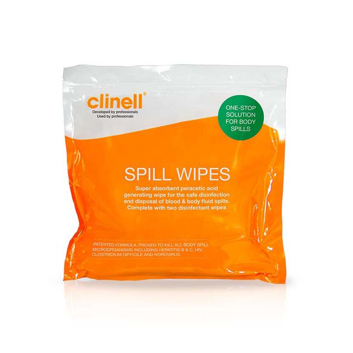 CLINELL SPILL WIPES CSW1 - White CLINELL SPILL WIPES CSW1 - White
