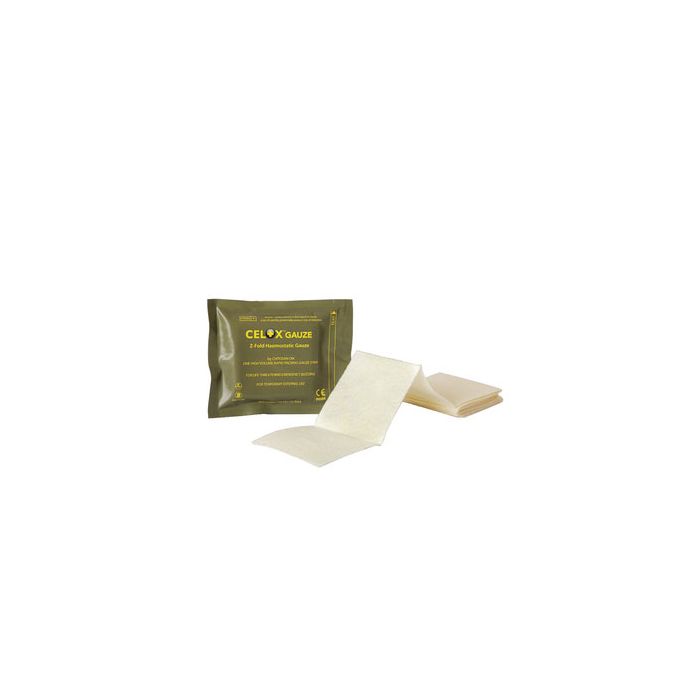 CELOX HAEMOSTATIC GAUZE Z-FOLD VERSION 5 FOOT - Cream CELOX HAEMOSTATIC GAUZE Z-FOLD VERSION 5 FOOT - Cream