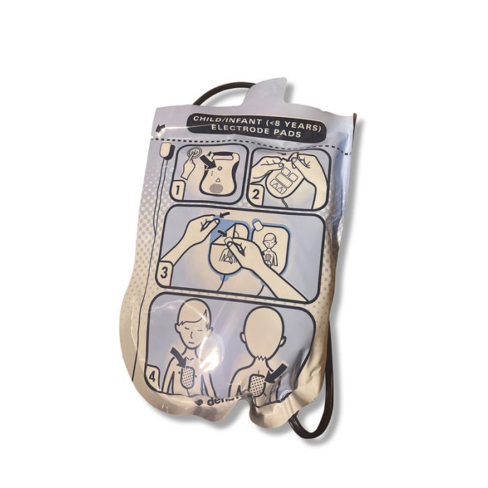 LIFELINE PAEDIATRIC DEFIBRILLATION PADS (DDP 200P) - White LIFELINE PAEDIATRIC DEFIBRILLATION PADS (DDP 200P) - White