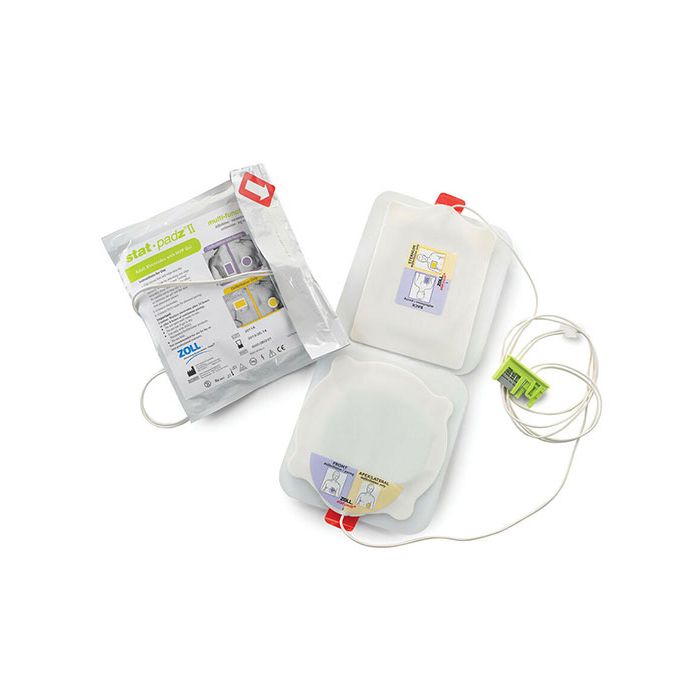 ZOLL STAT II PADS (8900-0801/2-01) - White ZOLL STAT II PADS (8900-0801/2-01) - White