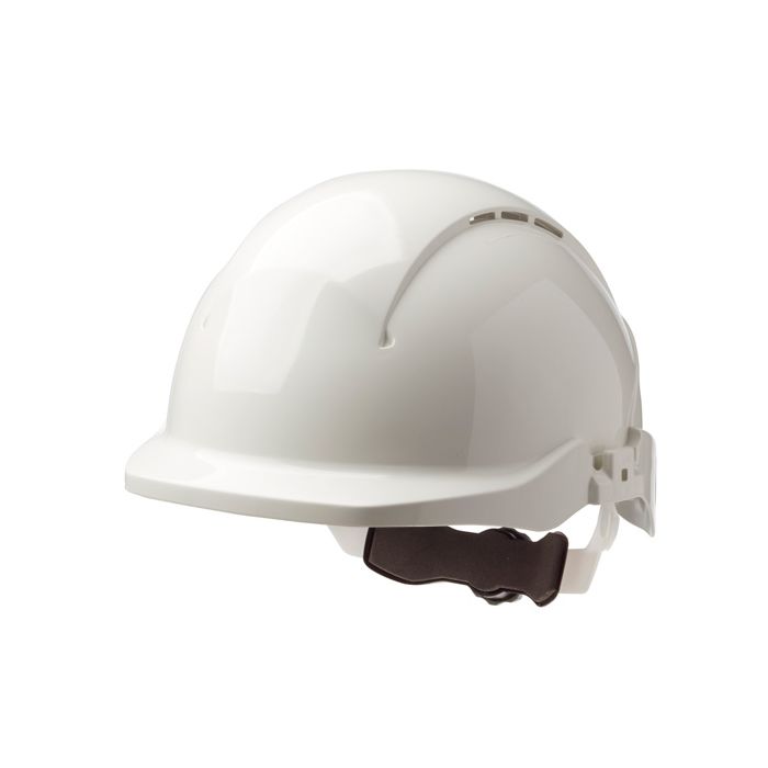 CONCEPT CORE REDUCED PEAK SAFETY HELMET WHITE - White CONCEPT CORE REDUCED PEAK SAFETY HELMET WHITE - White
