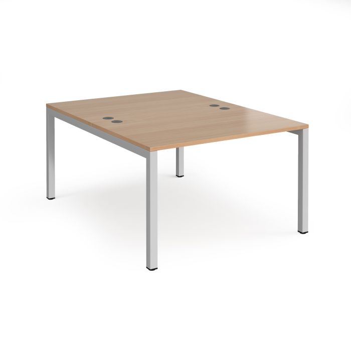 Connex back to back desks 1600mm deep-Beech Connex back to back desks 1600mm deep-Beech