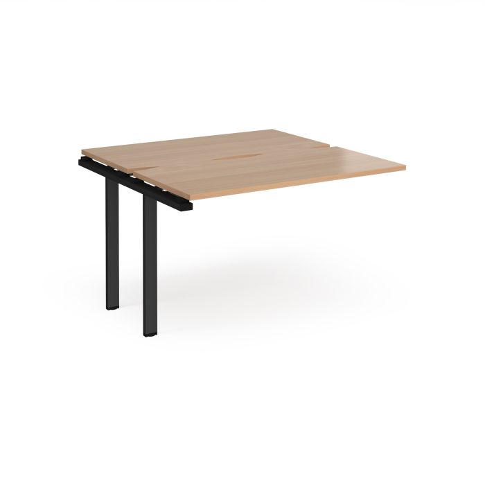 Adapt add on unit single 1200mm deep-Beech Adapt add on unit single 1200mm deep-Beech