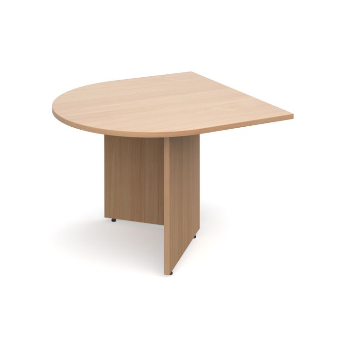 Arrow head leg radial extension table-Beech