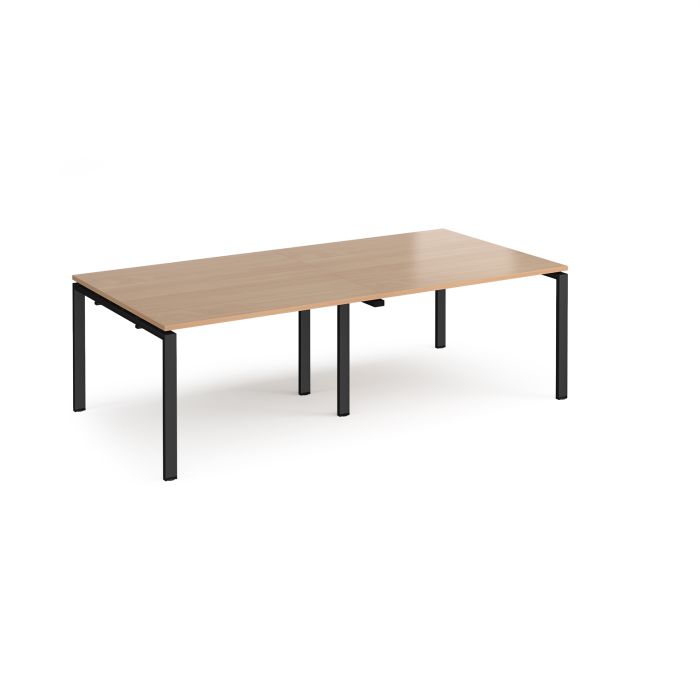 Adapt rectangular boardroom table-Beech