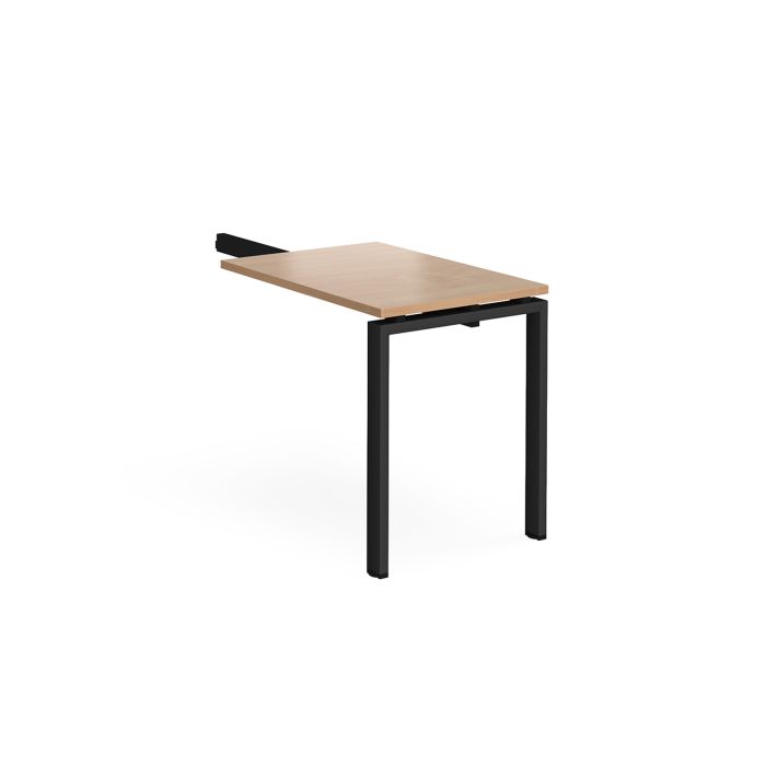 Adapt add on single return desk-Beech Adapt add on single return desk-Beech