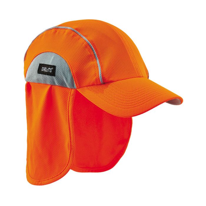 HIGH PERFORMANCE HAT WITH SHADE ORANGE - Orange HIGH PERFORMANCE HAT WITH SHADE ORANGE - Orange