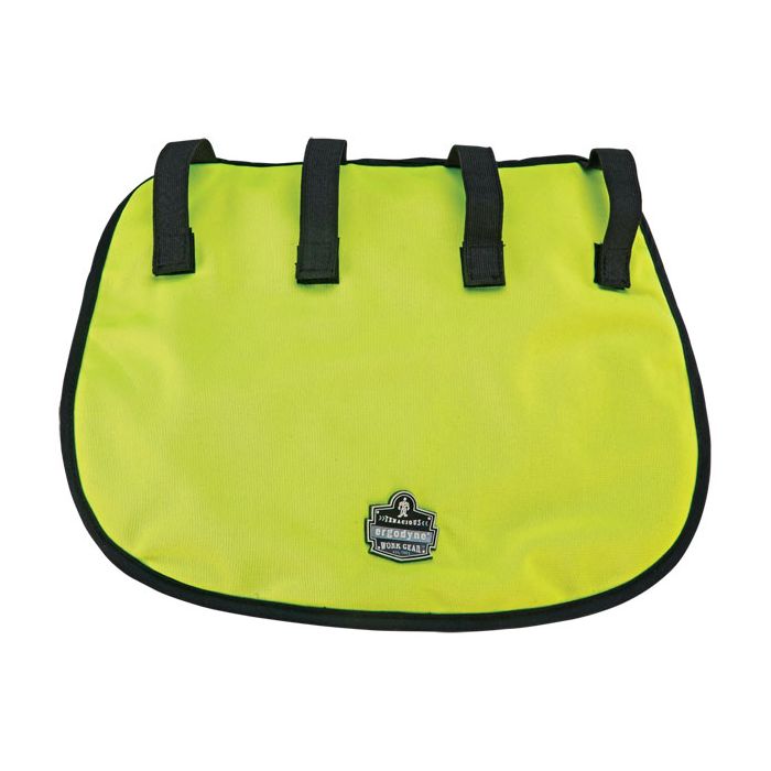 EVAPORATIVE HARD HAT NECK SHADE WITH COOLING TOWEL - Lime Yellow EVAPORATIVE HARD HAT NECK SHADE WITH COOLING TOWEL - Lime Yellow
