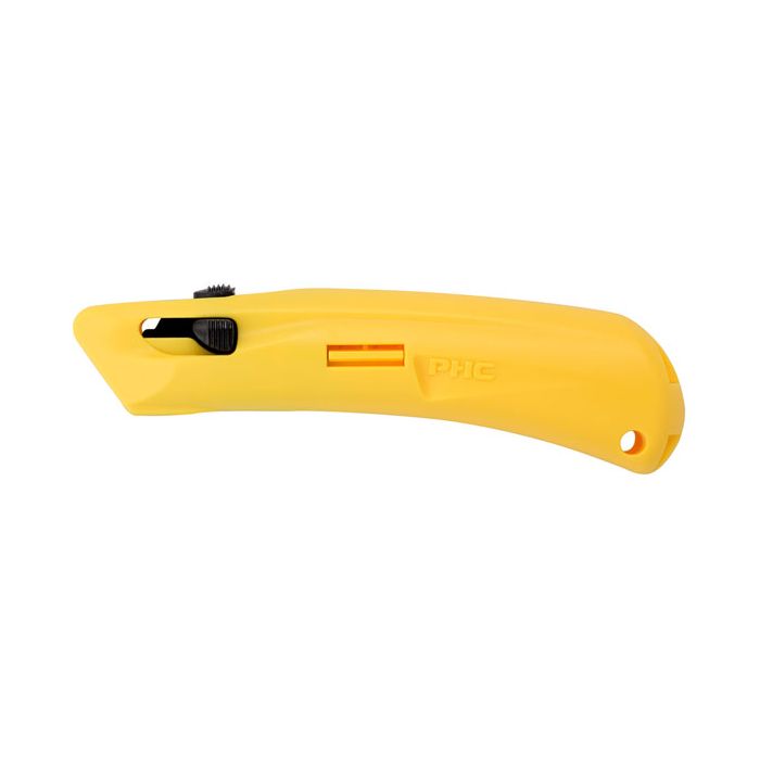 PLASTIC SPRING BACK SAFETY KNIFE - Blue PLASTIC SPRING BACK SAFETY KNIFE - Blue