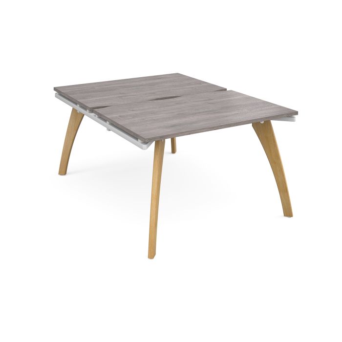 Fuze back to back desks 1600mm deep-Grey Oak Fuze back to back desks 1600mm deep-Grey Oak