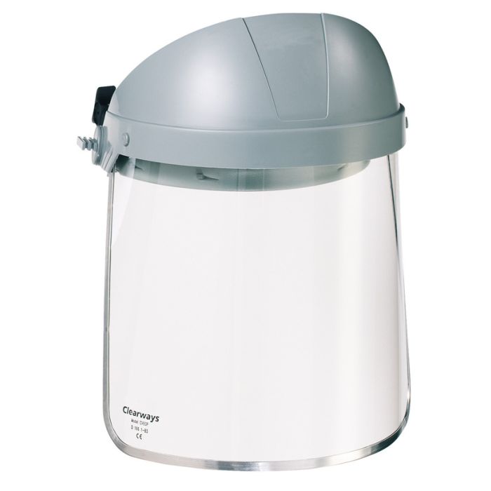 CLEARWAYS POLYCARBONATE CLEAR VISOR CV83P/EU - Clear CLEARWAYS POLYCARBONATE CLEAR VISOR CV83P/EU - Clear