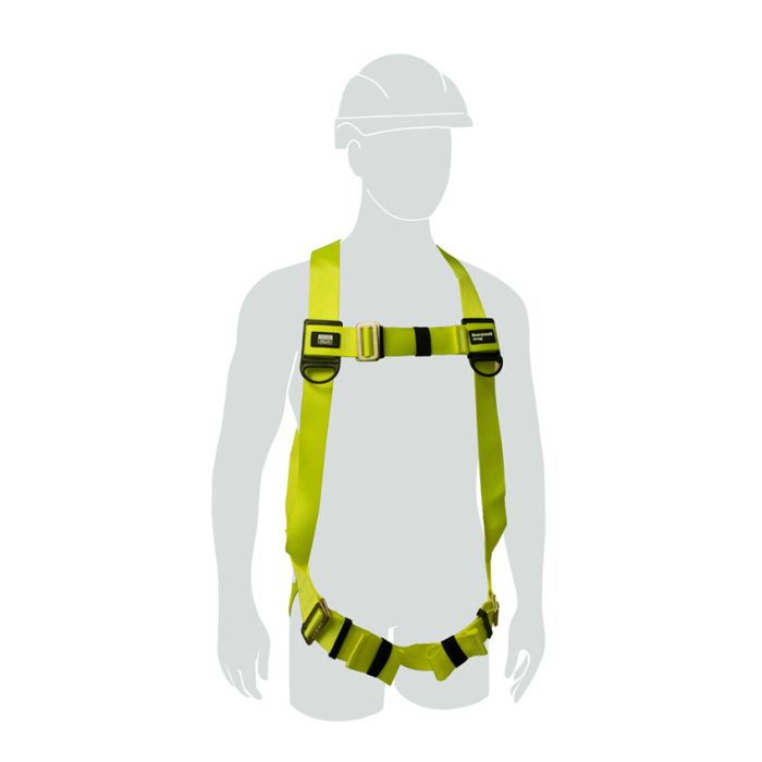 H100 1 POINT UNIVERSAL SIZE HARNESS - Yellow H100 1 POINT UNIVERSAL SIZE HARNESS - Yellow