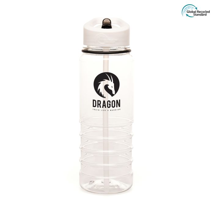 Tarn Recycled 750ml Sports Bottle-Black Tarn Recycled 750ml Sports Bottle-Black