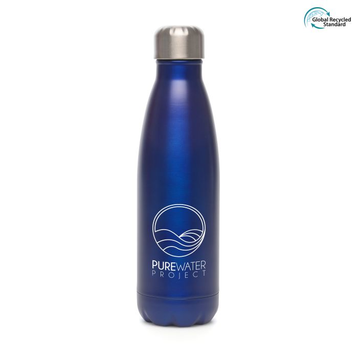 Ashford Plus Recycled 500ml Bottle-Blue Ashford Plus Recycled 500ml Bottle-Blue
