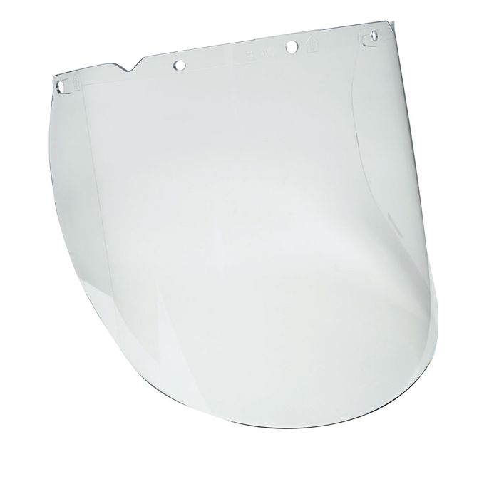 V-GARD PROPIONATE MOULDED VISOR CLEAR LARGE - Clear V-GARD PROPIONATE MOULDED VISOR CLEAR LARGE - Clear