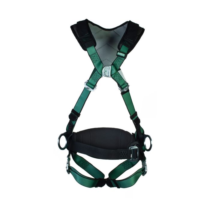 V-FORM + BACK/CHEST/HIP D-RING BAYONET HARNESS W/ W BELT STD - Green V-FORM + BACK/CHEST/HIP D-RING BAYONET HARNESS W/ W BELT STD - Green